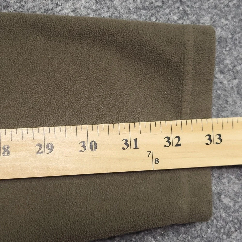 The North Face Men's Glacier Fleece 1/4 Zip Jacket Green Sweater Size Medium
